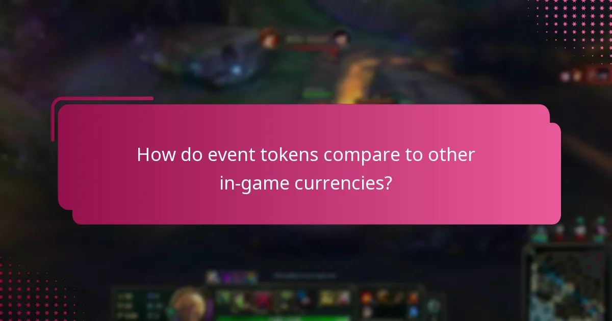 What in-game advantages do event tokens provide?