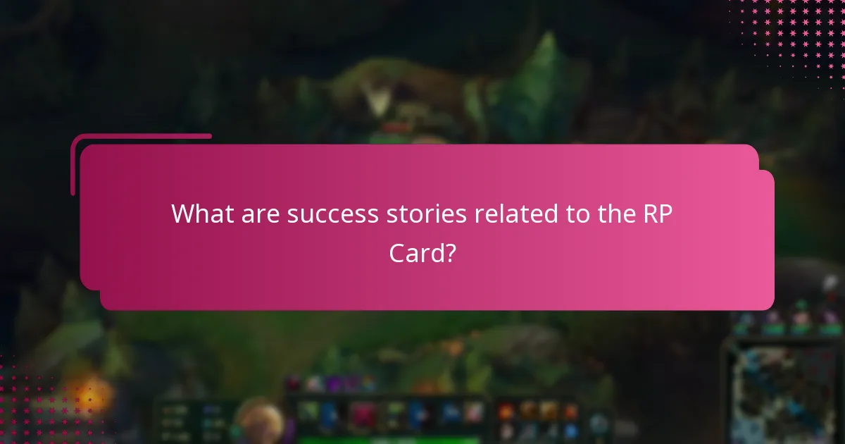 How does the RP Card compare to similar products?