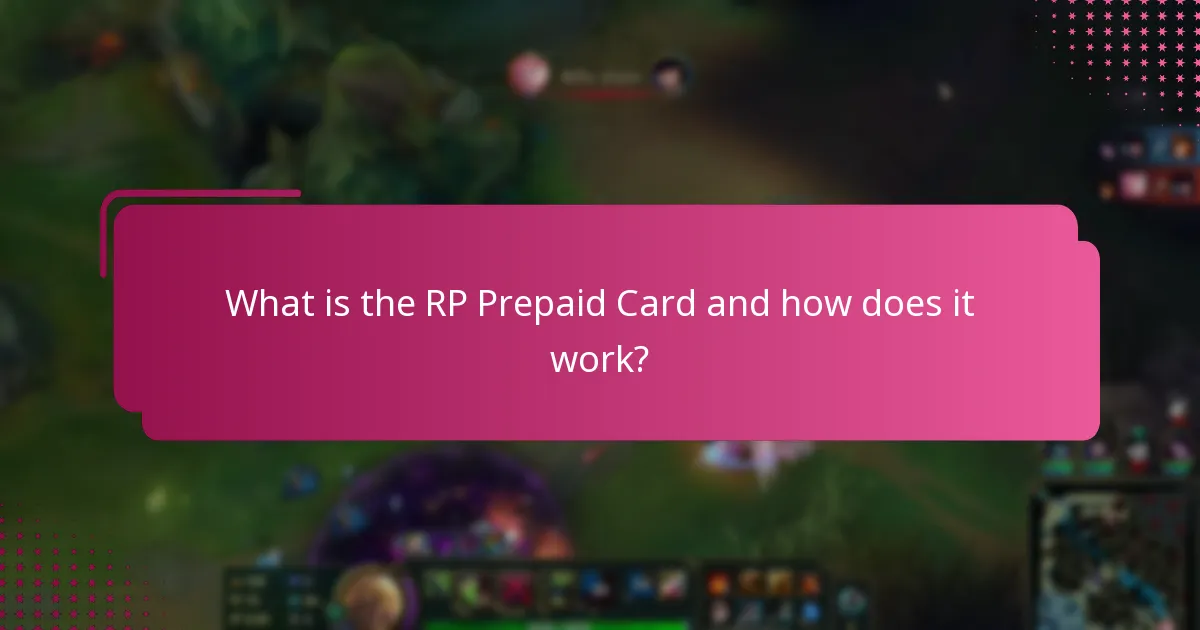 How can I buy the RP Prepaid Card online?
